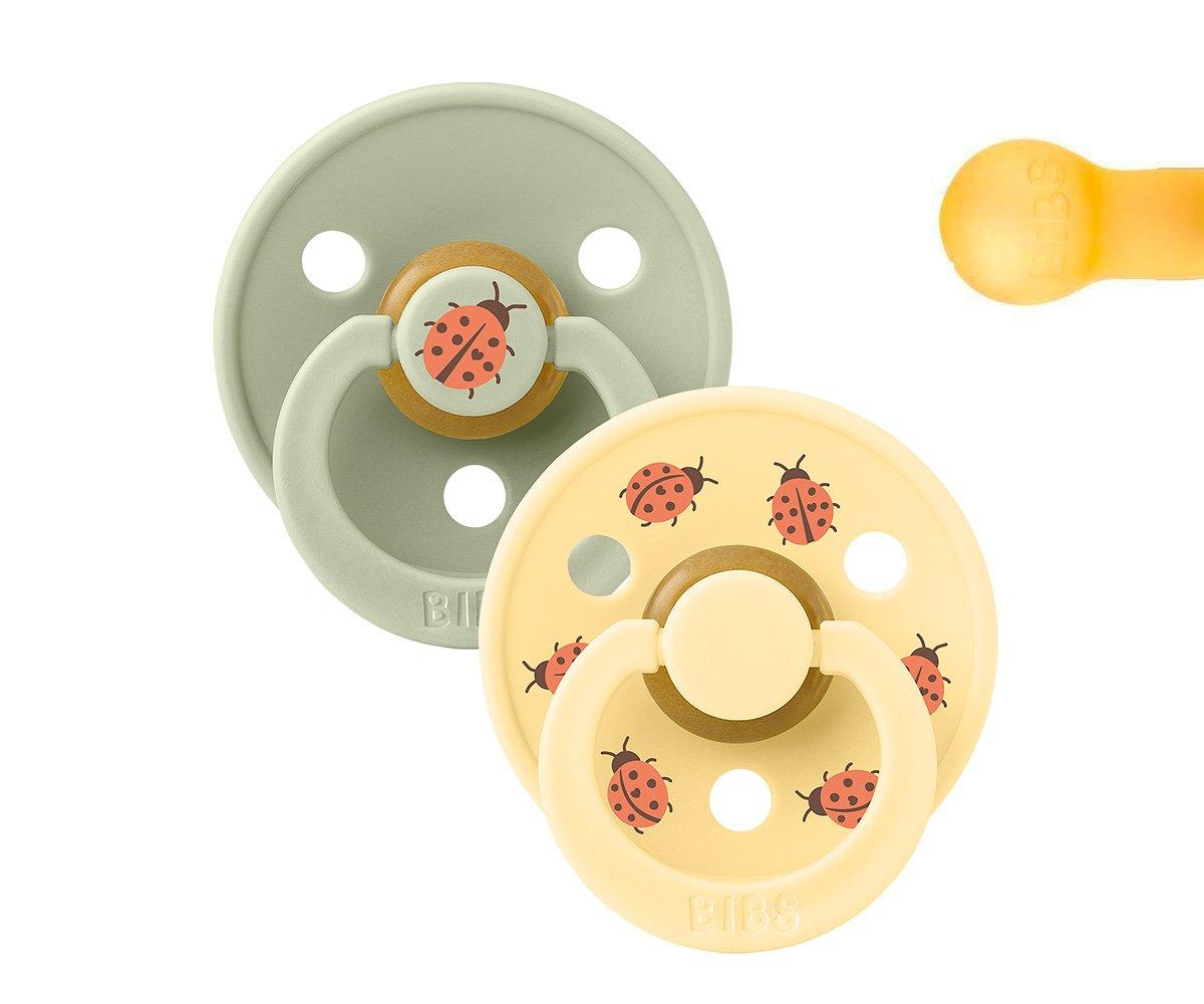 BIBS Studio Colour - Round Ladybug Sage Mix