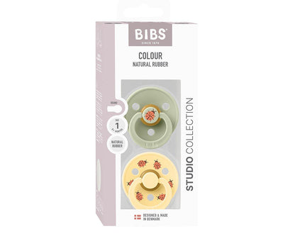 BIBS Studio Colour - Round Ladybug Sage Mix