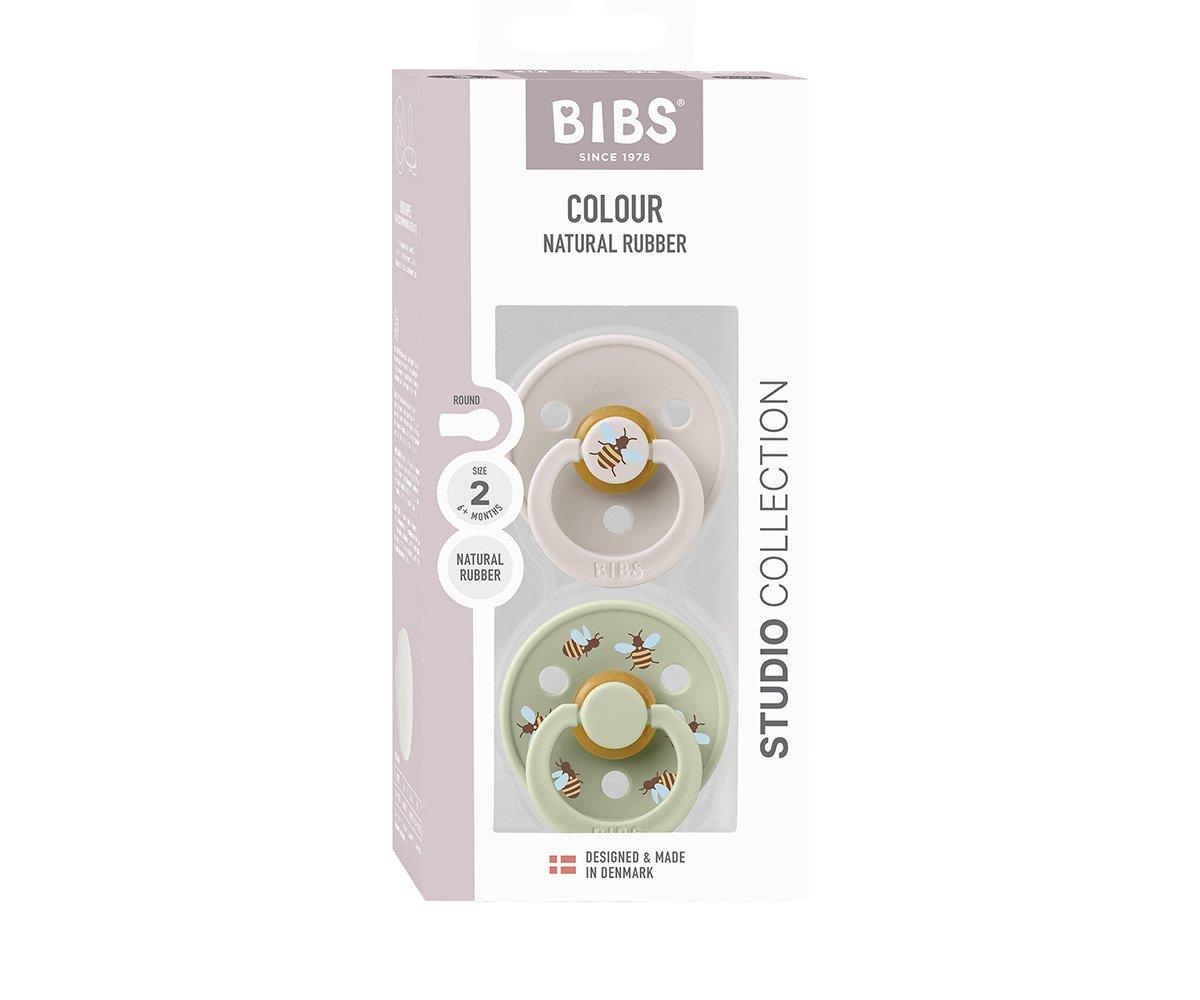 BIBS Studio Colour - Round Bumblebee Mushroom Mix