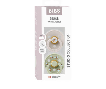 BIBS Studio Colour - Round Bumblebee Mushroom Mix