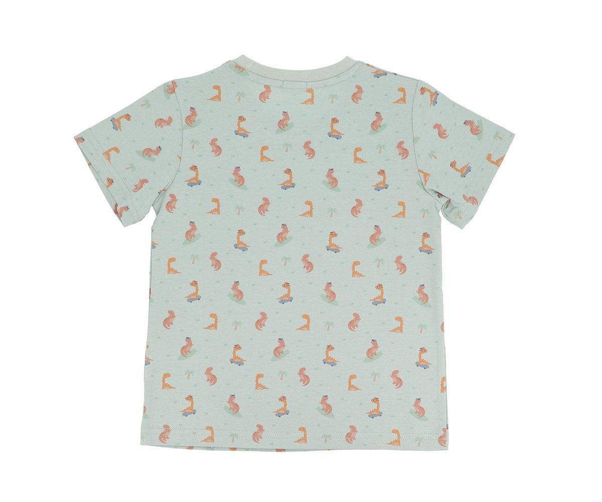 T-shirt Algodão Monnëka Cool Dinos