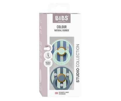 BIBS Studio Colour - Round Block Nordic Petrol Mint