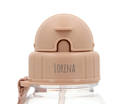 Garrafa Plástico 500ml Personalizável Tutete - Funny Letters