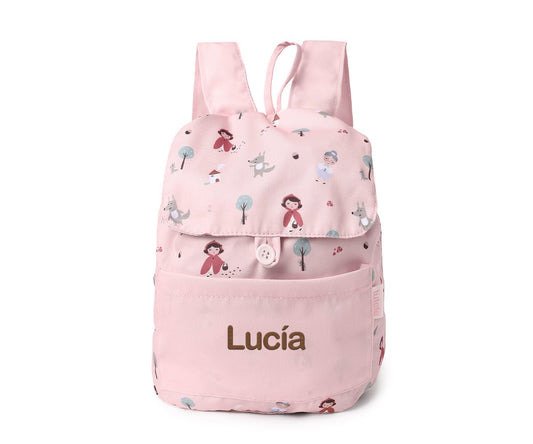 Mochila Pequena Tecido Personalizável Tutete - Little Red