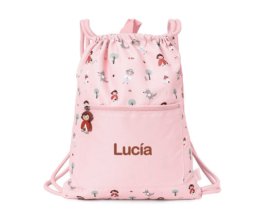 Mochila Saco Impermeável Personalizável Tutete - Little Red