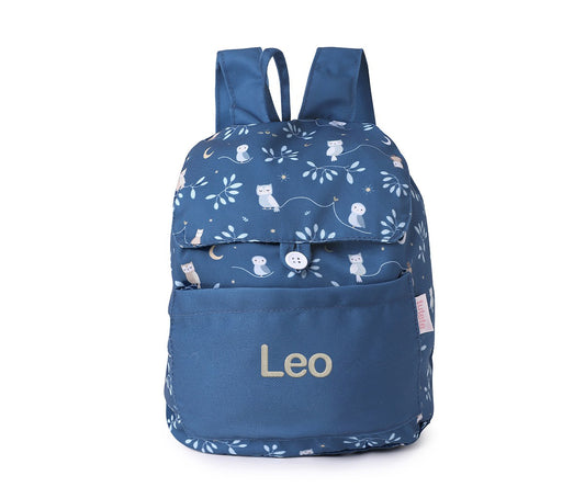 Mochila Pequena Tecido  Personalizável Tutete - Magical Forest