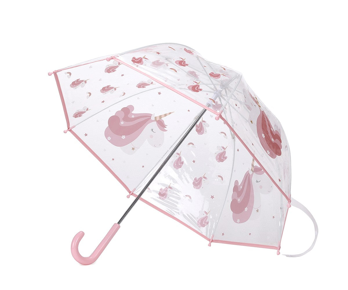 Guarda-Chuva Infantil Transparente Tutete - Magical Unicorn