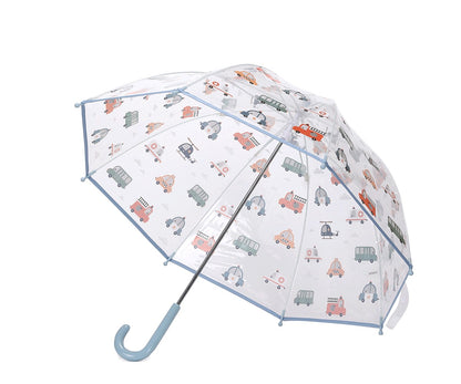 Guarda-Chuva Infantil Transparente Tutete - City Cars