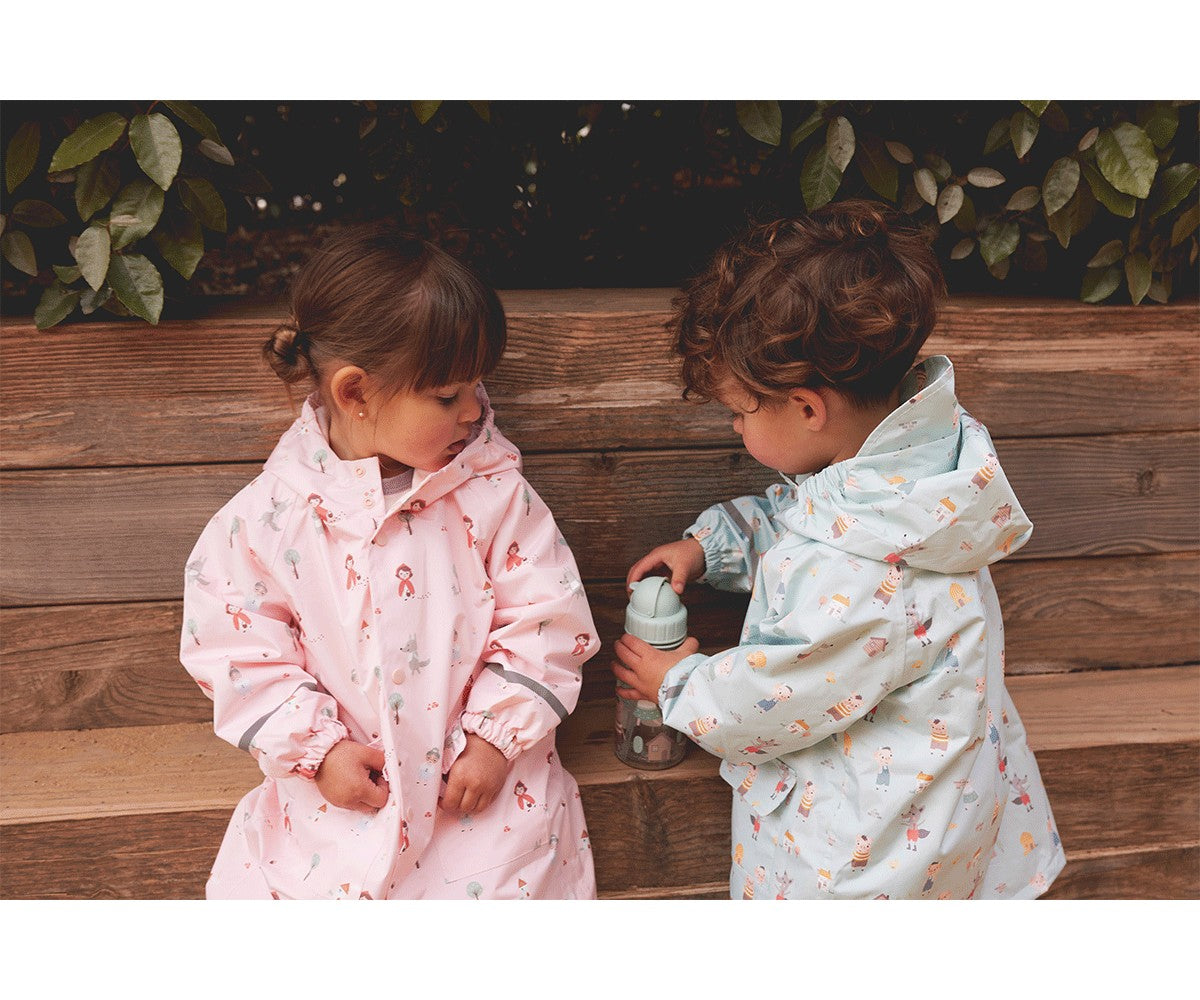 Capa de Chuva Infantil Tutete - The Three Little Pigs