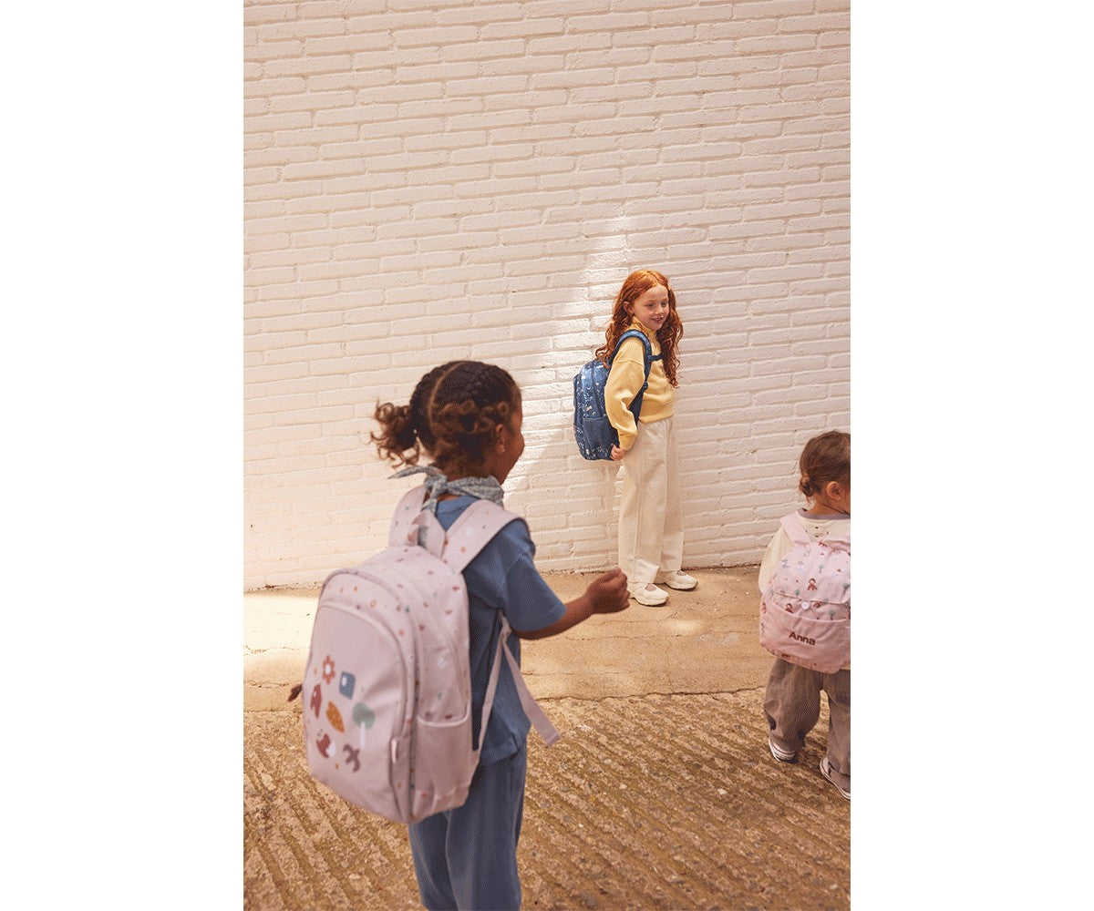 Mochila Média + Porta-chaves Personalizável Tutete - Geometric Nature