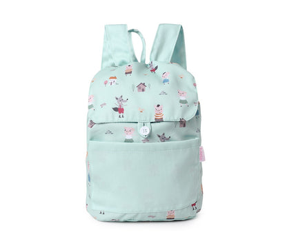 Mochila Pequena Tecido Personalizável Tutete - The Three Little Pigs