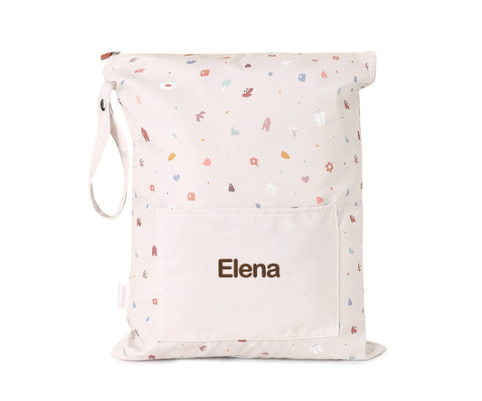 Bolsa Impermeável Grande Personalizável Tutete - Geometric Nature