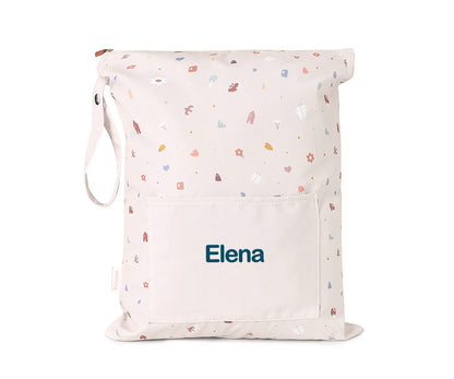 Bolsa Impermeável Grande Personalizável Tutete - Geometric Nature