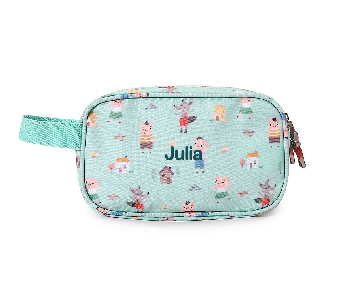 Necessaire Infantil Personalizável Tutete - The Three Little Pigs