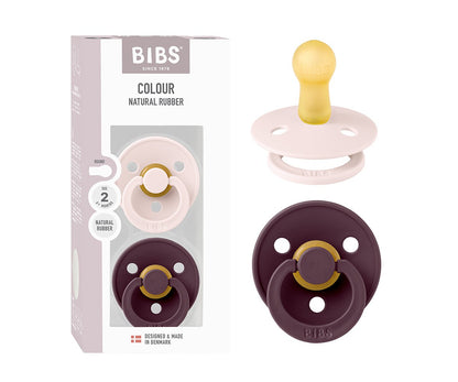 BIBS Studio Colour - Round Petal/Plum