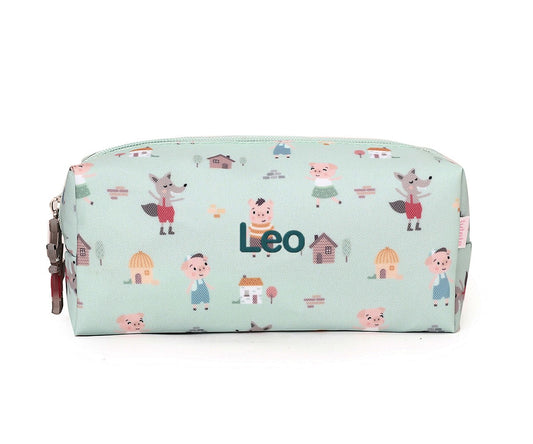 Estojo Escolar Personalizável Tutete - The Three Little Pigs