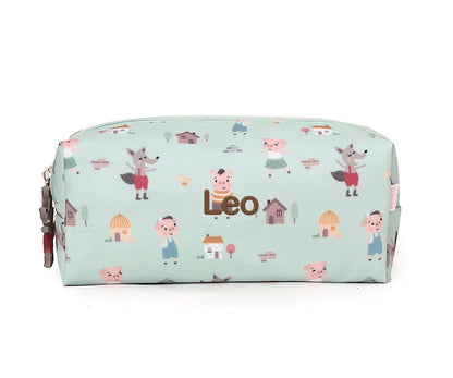 Estojo Escolar Personalizável Tutete - The Three Little Pigs