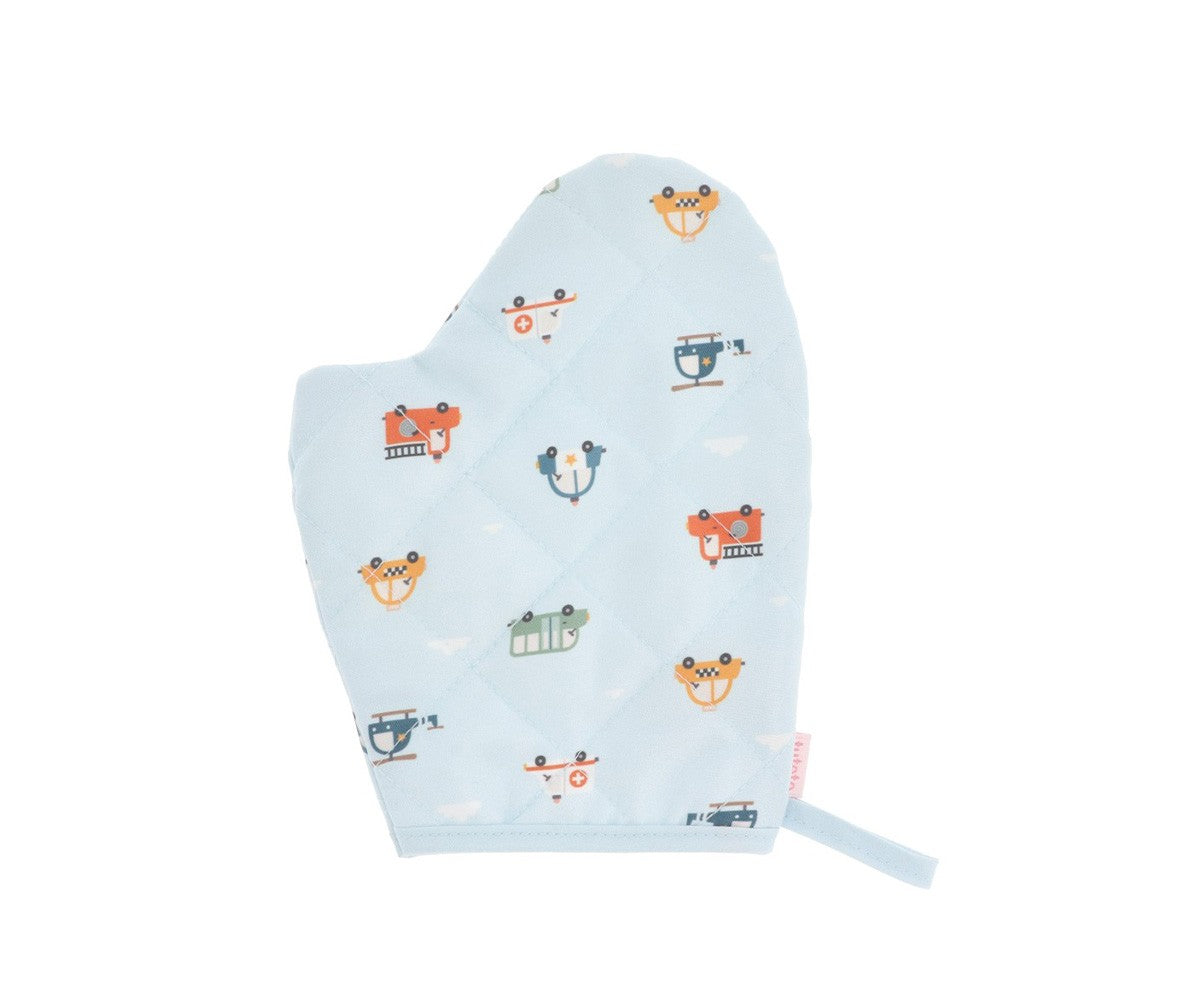 Conjunto de Avental + luva Tutete - City Cars