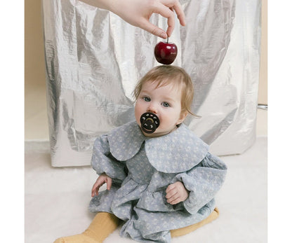 BIBS Holiday Colour - Ivory/Plum