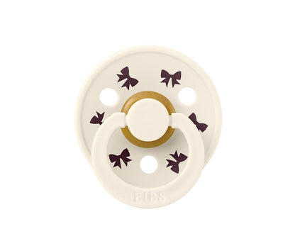 BIBS Holiday Colour - Ivory/Plum