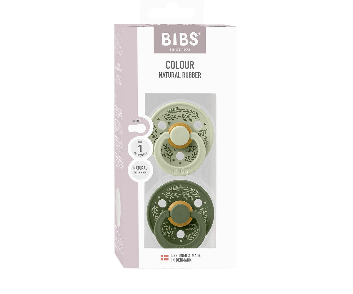 BIBS Holiday Colour - Sage/Hunter Green