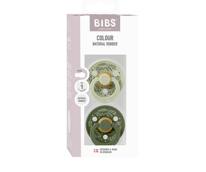 BIBS Holiday Colour - Sage/Hunter Green