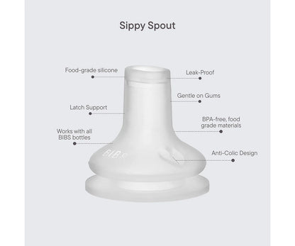 BIBS Biberão de Plástico - Ivory 150 ml