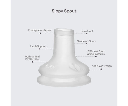 BIBS Biberão de Plástico - Ivory 150 ml