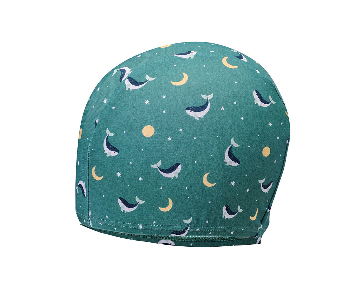 Touca de Natação Monnëka Whale Teal