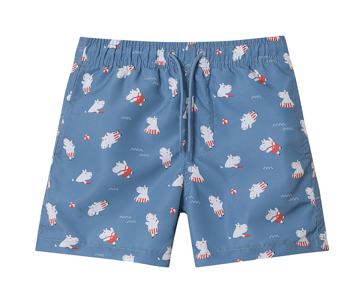Calções de Banho Infantil Monnëka Hippos
