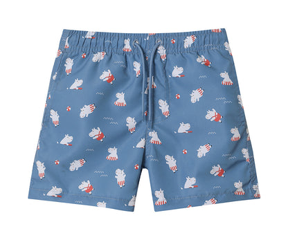 Calções de Banho Infantil Monnëka Hippos