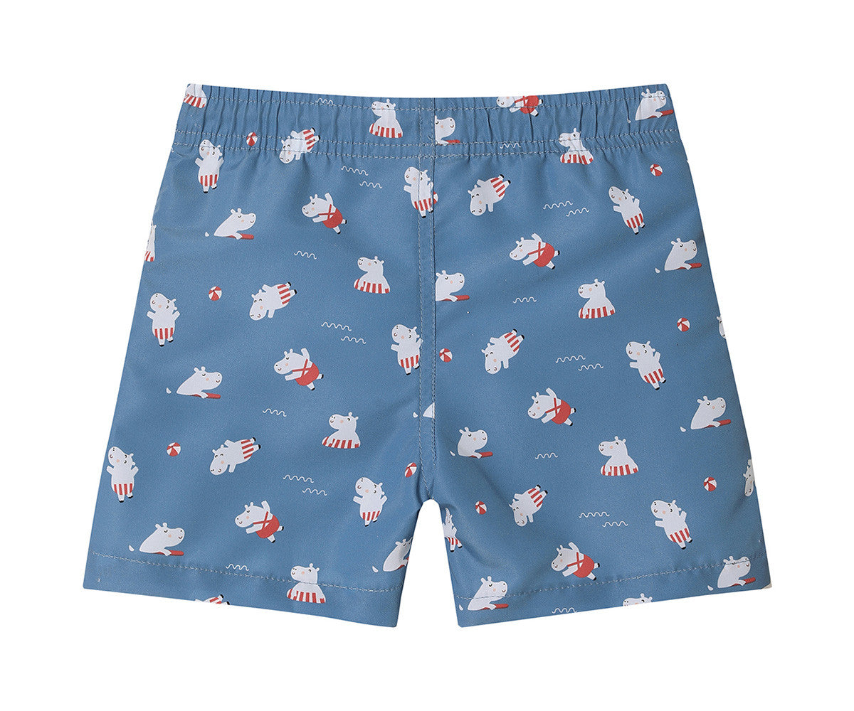 Calções de Banho Infantil Monnëka Hippos