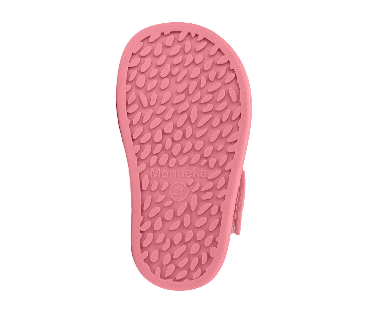 Sandálias Barefoot Monnëka Stripes Bloom & Blush