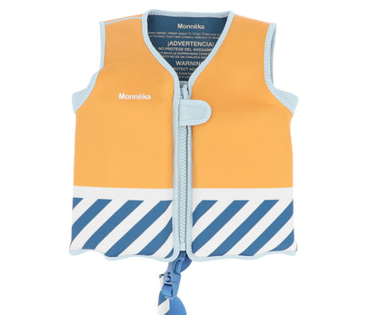 Colete Flutuador Aprendizagem Monnëka Stripes Blues & Beyond