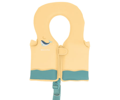 Colete Flutuador Aprendizagem  1-2 Anos Monnëka Whale Teal