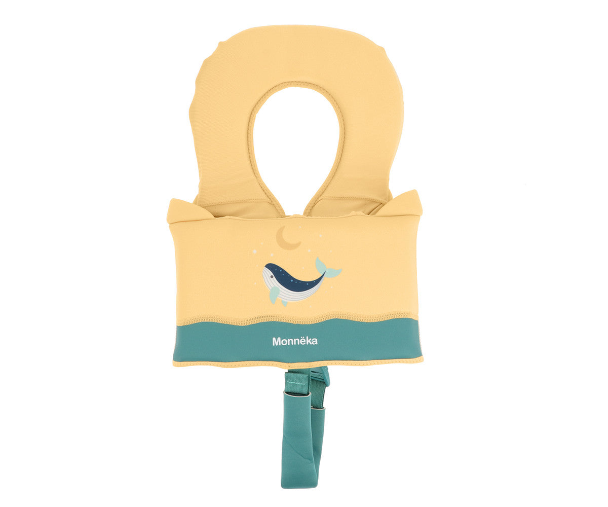 Colete Flutuador Aprendizagem  1-2 Anos Monnëka Whale Teal