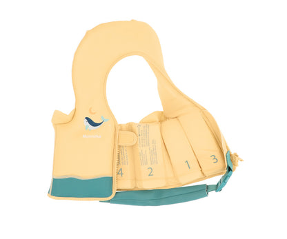 Colete Flutuador Aprendizagem  1-2 Anos Monnëka Whale Teal
