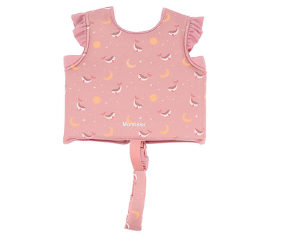 Colete Flutuador Aprendizagem Monnëka Whale Pink