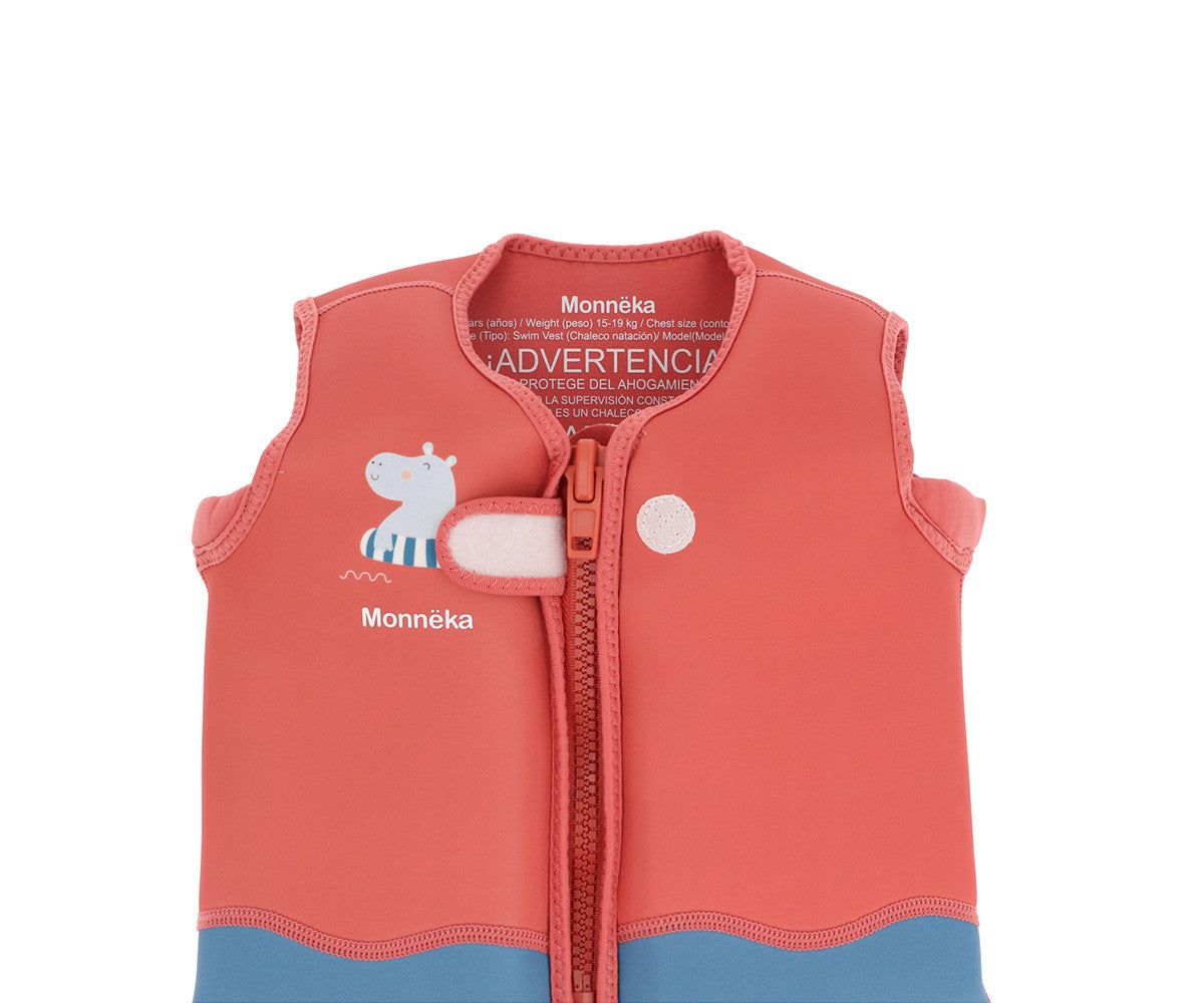 Colete Flutuador Aprendizagem Monnëka Hippos