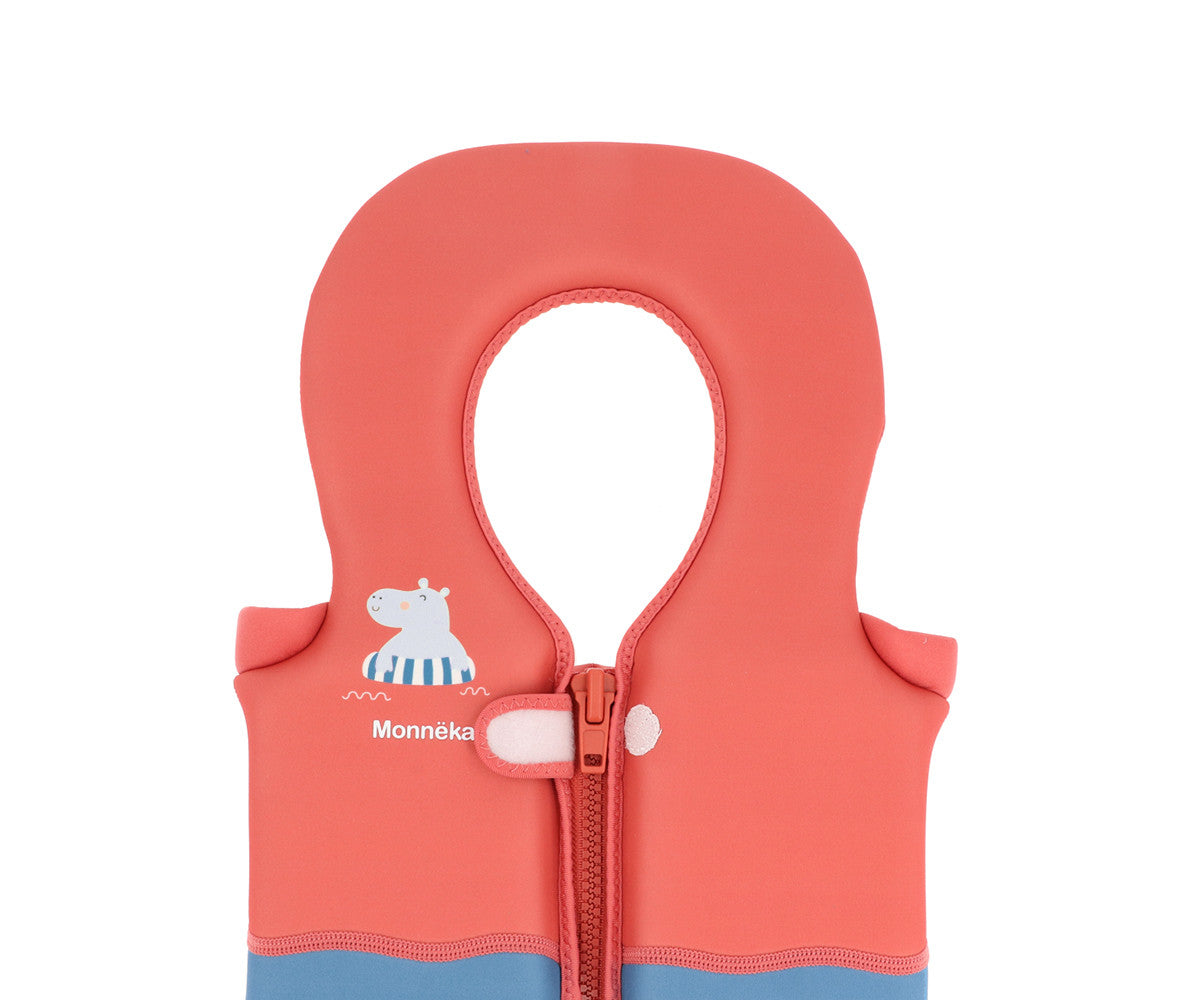 Colete Flutuador Aprendizagem 1-2 Anos Monnëka Hippos