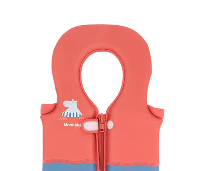 Colete Flutuador Aprendizagem 1-2 Anos Monnëka Hippos