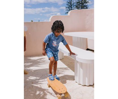 Calções de Banho Infantil Monnëka Hippos