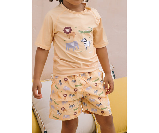 Camisola de Proteção Solar Monnëka Solar Wild Animals