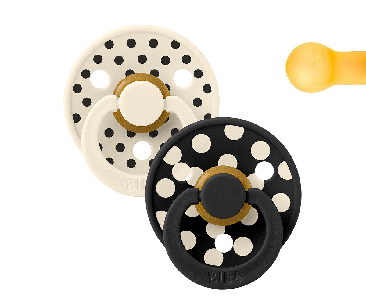 BIBS Studio Colour - Round Ivory/Black