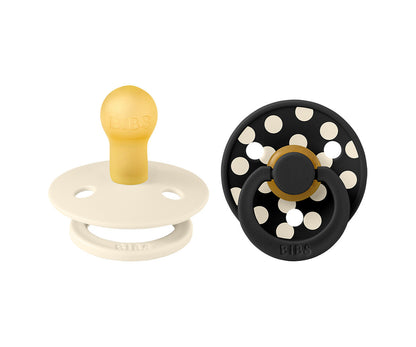 BIBS Studio Colour - Round Ivory/Black