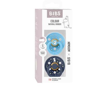 BIBS Moomin Colour -  Round Good Night/Breeze