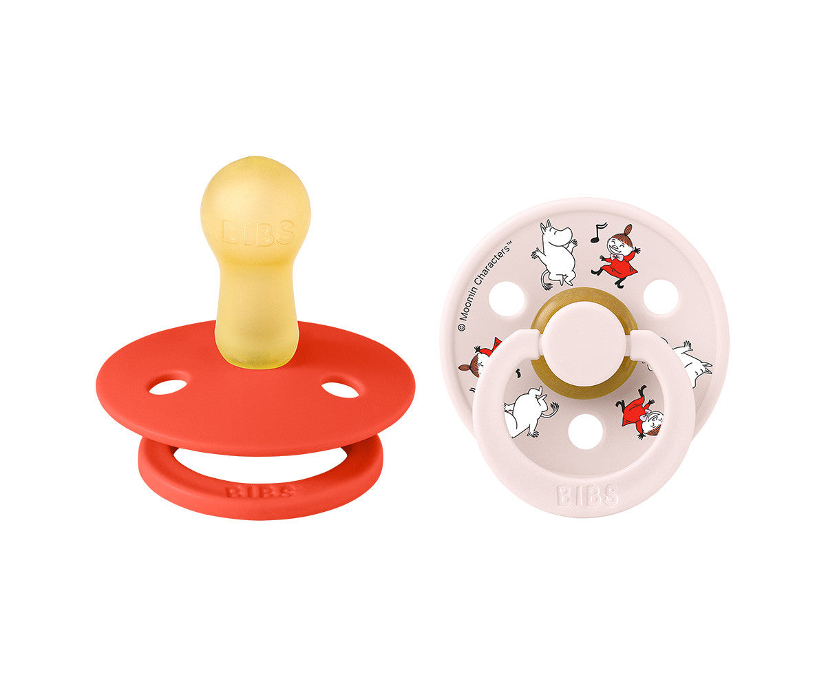 BIBS Moomin Colour -  Round Dancing/Candy Apple Mix