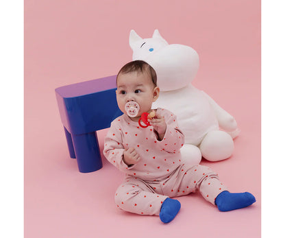 BIBS Moomin Colour -  Round Dancing/Candy Apple Mix