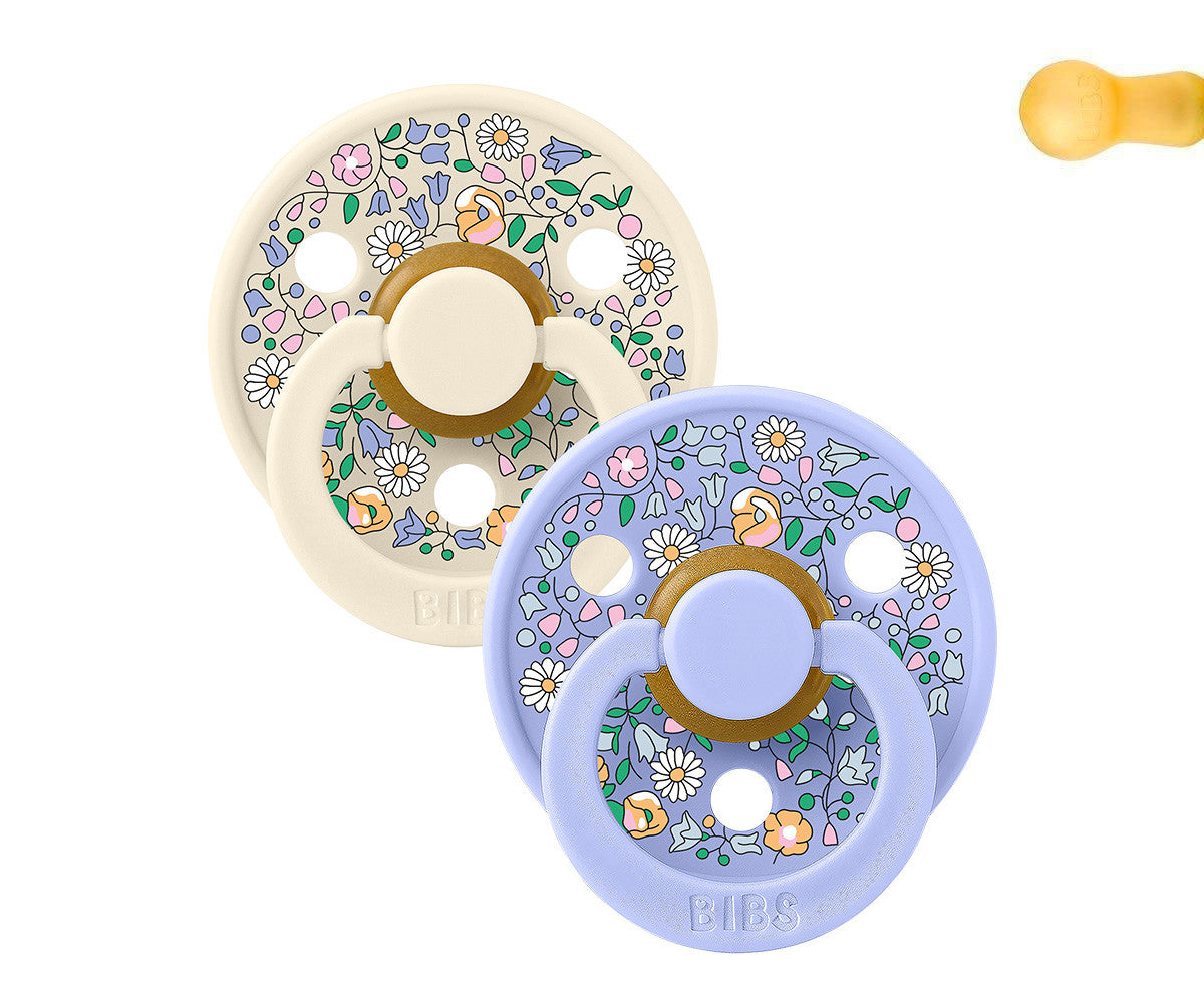 BIBS Studio Colour - Round Round Liberty Chloe Meadow Ivory