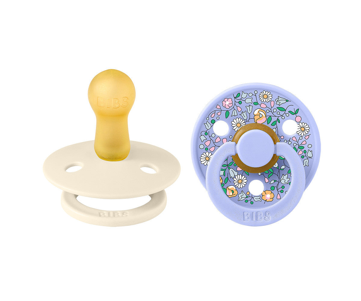 BIBS Studio Colour - Round Round Liberty Chloe Meadow Ivory